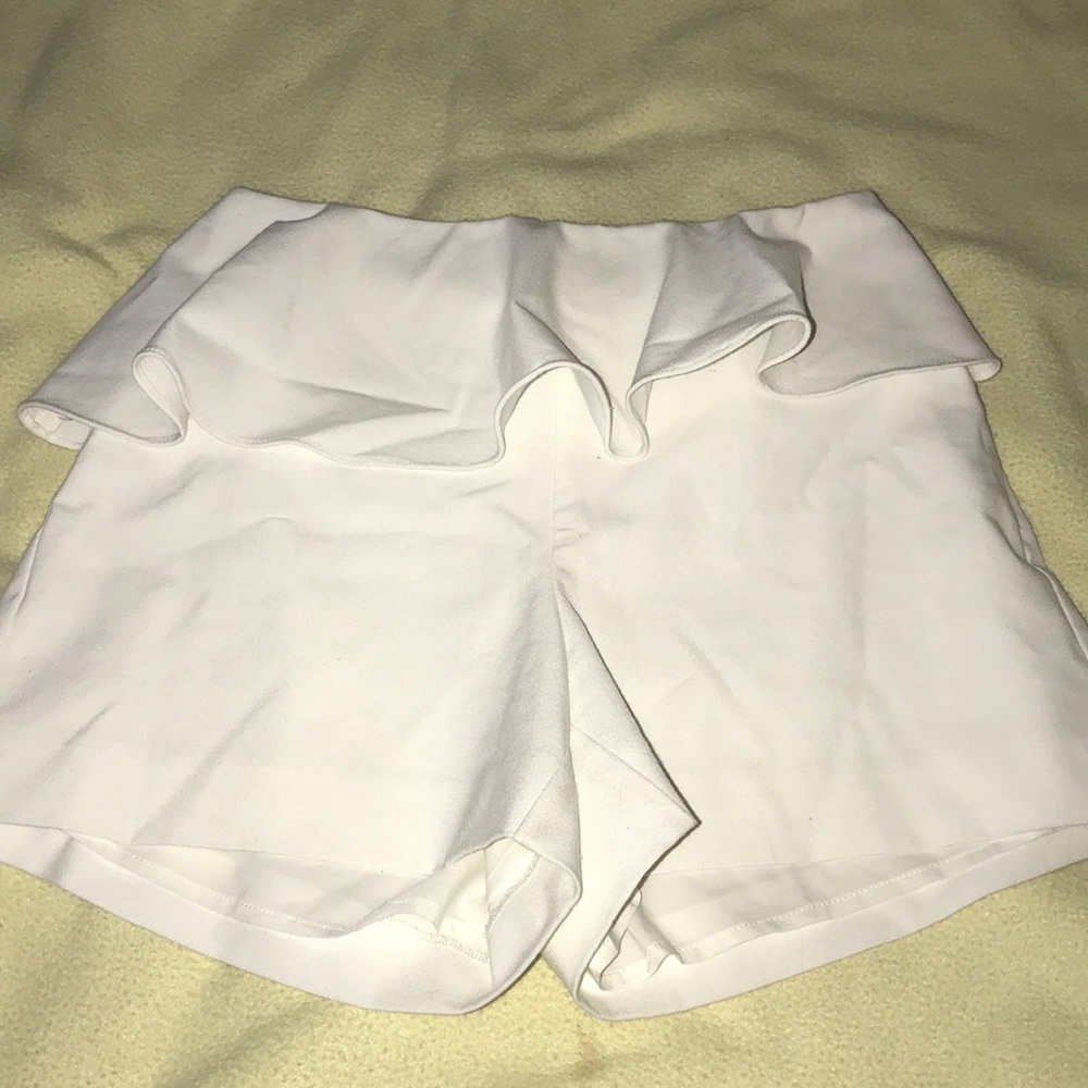 White shorts